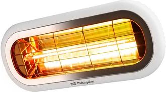 Orbegozo Estufa Infrarrojos Exterior Orbegozo Phf 55, Uso Interior - Exterior,alcance Hasta 3 M, Soporte De Acero 2000 W