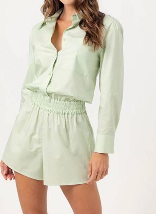 Sundays Lottie Romper In Mint
