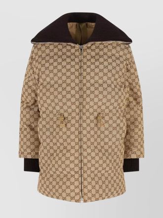 Gucci quilted down bomber jacket