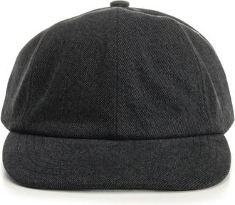 Ami Denim Cap - unisex - Petten - Zwart - ONE Size - Denim - Accessoires