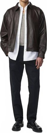 Nn.07 Theo Chino Straight Pants In 999 Black L34