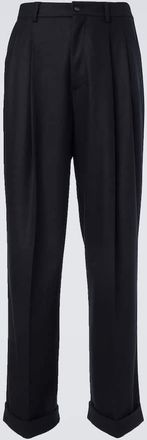 Dolce & Gabbana Virgin wool wide-leg pants