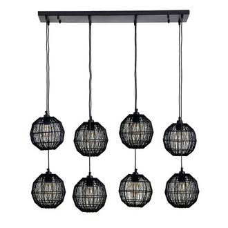 Globo Lighting L&aacute;mpara Colgante - Hermi Ii - Negro - Metal - Gran - Globo