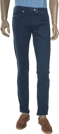 Sartoria Tramarossa Michelangelo Zip Solid Cotton-Modal Trousers