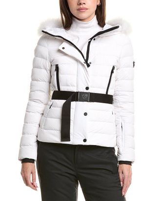 POST CARD Alpaca-Trim Down Jacket