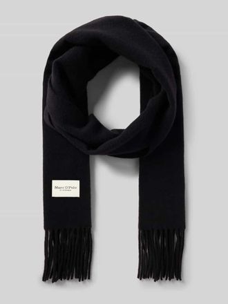 Marc O'Polo Schal aus reiner Schurwolle in Black, Gr&ouml;&szlig;e 1