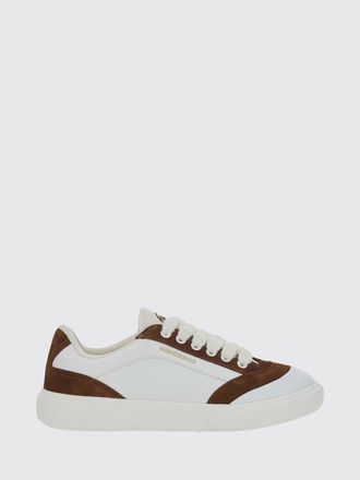 Casablanca Sneakers in pelle e tessuto con design bicolore e punta tonda