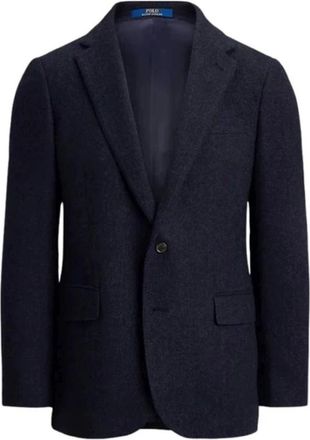 Polo Ralph Lauren Jassen, Heren, Blauw, L, Wol, Single breasted blazers