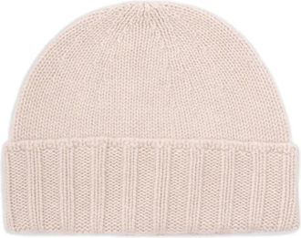 Drumohr Berretto a coste in cashmere - Toni neutri