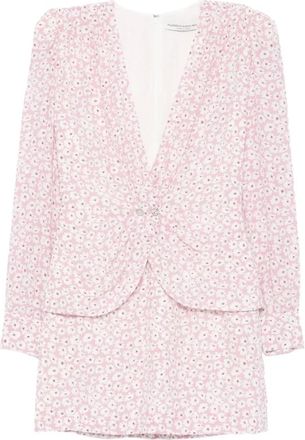 Alessandra Rich Dames, Jurken, Roze, Maat: 2XS