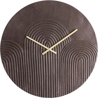 Light & Living Light&living - Reloj Gwenna En Marr&oacute;n - &Oslash;58 Cm