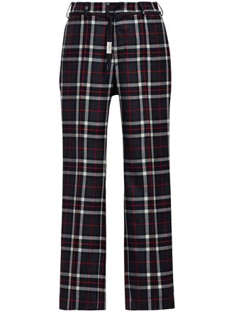 Marni Geruite broek - Zwart