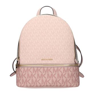Michael Kors Pink Fabric Womens Backpack