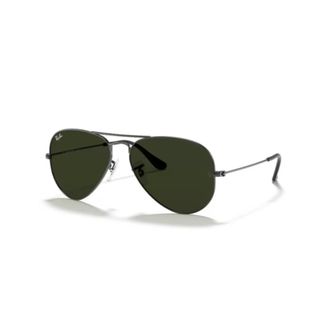 Ray-Ban Sunglasses, unisex, Black, Size: 58 MM Classic Aviator Sunglasses
