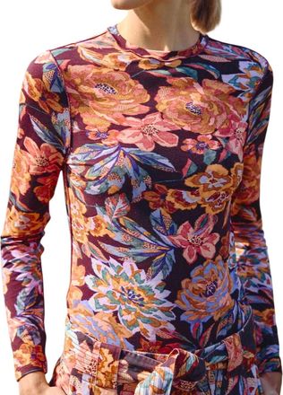 Hunter Bell Margaret Top In Painterly Floral
