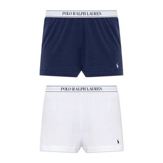 Polo Ralph Lauren Pack de Dos Pantalones Cortos de Ropa Interior - Underwear - Mujer - Blanco - XS