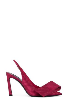 Givenchy Twisted Ribbon Slingback Pump in Lipstick Pink at Nordstrom, Size 11Us