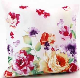 Weckbrodt-Gardinen Dekokissen »Sommerblumen« Kissenhülle mit Füllung, Outdoor, bedruckt, floral, geblümt