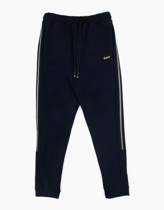 HUGO BOSS Mens Hugo Boss Hadiko 1 Bottoms Side Stripe Dark Navy 402 - Black - Size: 44/Regular