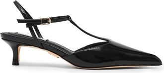 Steve Madden Womens Leather Killer Ba8 Heels - Black - Size UK 6