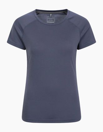Mountain Warehouse Womens Mountain Warehouse Womens/Ladies Quick Dry T-Shirt - Grey - Size: 10