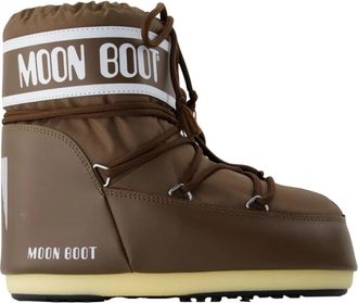 Moon Boot Icon Low Nylon Laarzen - Dames - Winterlaarzen - Bruin - 39 EU - Nylon - Schoenen