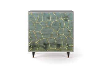 StoryZ Aparador azul-verde 4 puertas L 96 cm