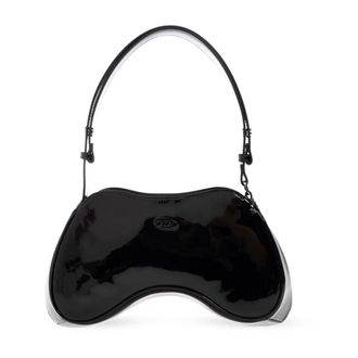 Diesel Handbags, female, Black, Size: ONE SIZE Shoulder bag Play Shoulder