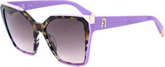Furla Womens SFU686V5403KA SFU686V 54 03KA Sunglasses - Brown - One Size