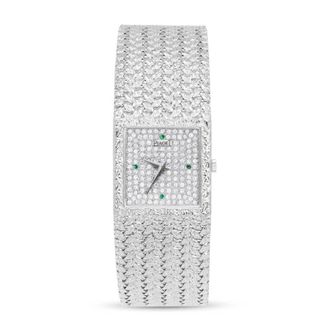 Piaget Pre-owned Piaget Emperador Silver-tone Dial Unisex Watch 524904