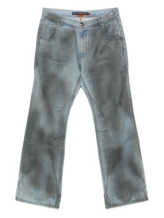 Andersson Bell washed-effect jeans - men - Cotton - 32 - Blue