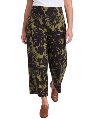 Anne Klein Plus High-Rise Pull-On Palazzo Pant