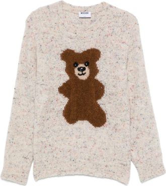 Moschino Teddy Bear Knit Sweater