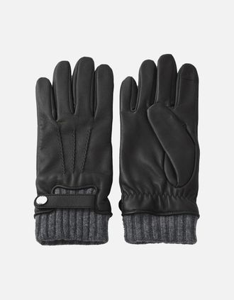 HUGO BOSS Mens HYDREN R GLOVES - Black - Size: 10