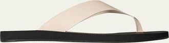The Row Dune Classic Leather Thong Sandals