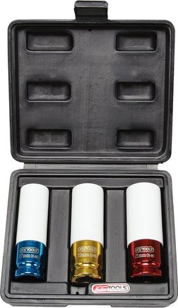 OEM 515.1005 Juego De 3 Llaves De Impacto Para Llantas De Aluminio, 17, 19, 21 Mm