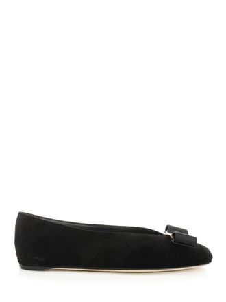 Ferragamo Vara Scarpe Basse Nero-Donna