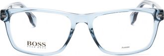 HUGO BOSS BOSS1354U Rectangular Frame Eyeglasses - Grey