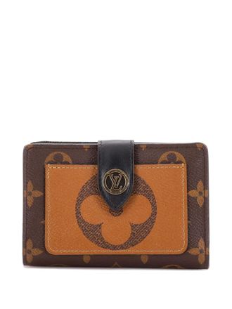 Louis Vuitton Juliette Wallet Reverse Monogram Canvas small wallets - Nero