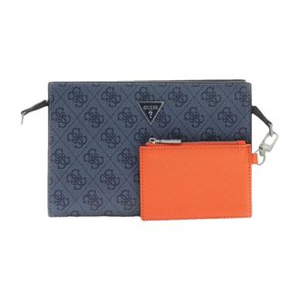 Guess Heren, Tassen, Blauw, Maat: ONE Size