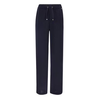 Herno Wide-Leg Sweatpants - Heren - Broeken - Blauw - Maat: S Zijde