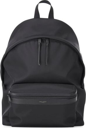 Saint Laurent Backpacks, male, Black, Size: ONE SIZE City Backpack