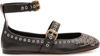 Isabel Marant Schoenen, Dames, Zwart, 41 EU, Leer, Ylza Ballerinas
