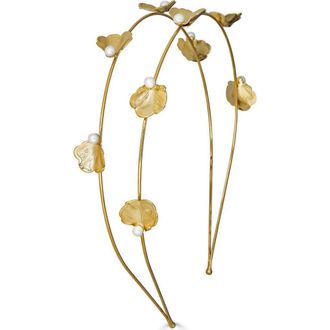 Epona Valley Double Venus Headband in Gold at Nordstrom
