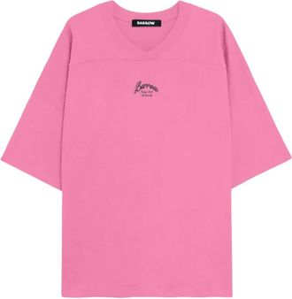 Barrow T-shirt con logo - Rosa