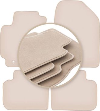 OEM Alfombrillas Premium Beige Para: Hyundai Elantra Vi Sed&aacute;n 2016