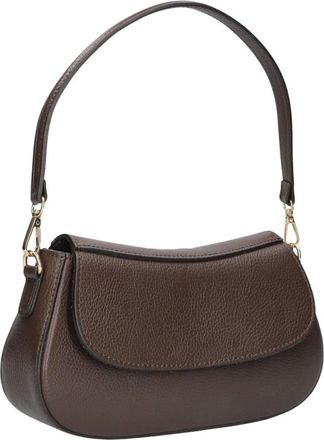 Notre-V Diara Classic Grain - Dames - Tassen - Bruin - Maat: ONE Size Leer