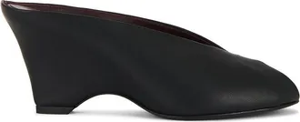 Khaite Cloak Peep Toe Mule 75