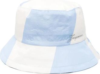 Jacquemus Baluchon Bucket Hat - Heren - Hoeden - Veelkleurig - 60 CM - Katoen - Accessoires