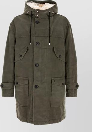 Fendi cotton parka jacket